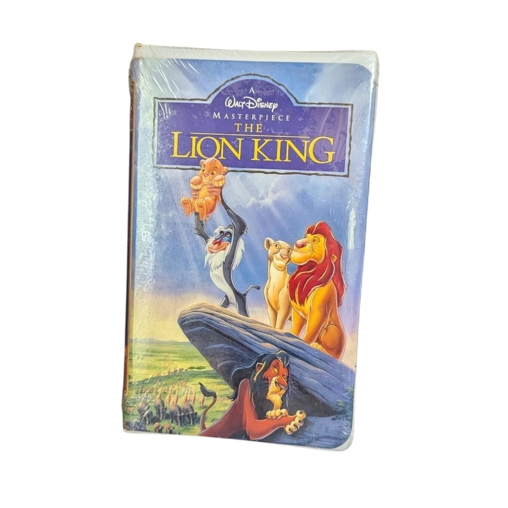Walt Disney‎ Masterpiece The Lion King VHS Tape